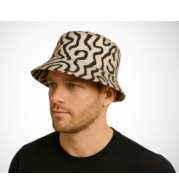 Versatile Bucket Hat – Cotton/Polyester Blend, Unstructured, Wide Brim, Ventilation Eyelets, Soft Sweatband, Embroidery or Patch Options, Camo/Solid/Patterned, Suitable for Travel, Fishing, Outdoor